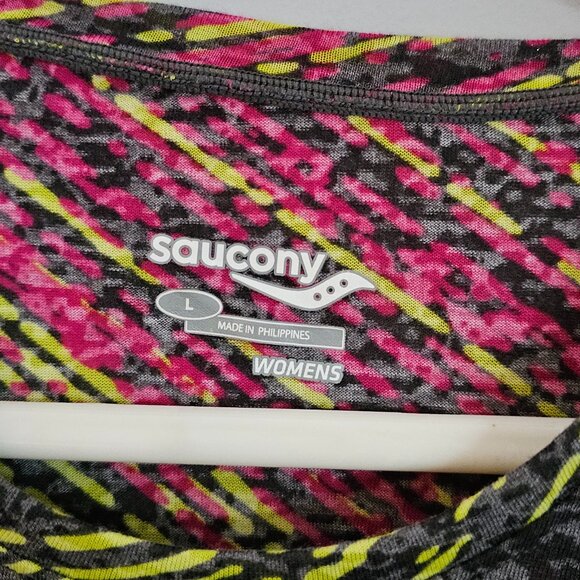 Saucony Vibrant Long-Sleeve Running Tee - Picture 4 of 4